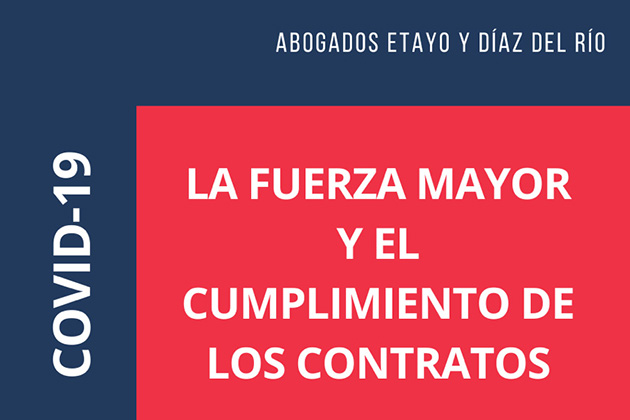 La fuerza mayor en los contratos